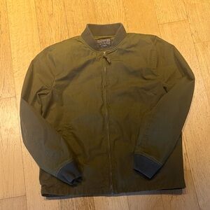 J. Crew Men's Olive Bomber Jacket